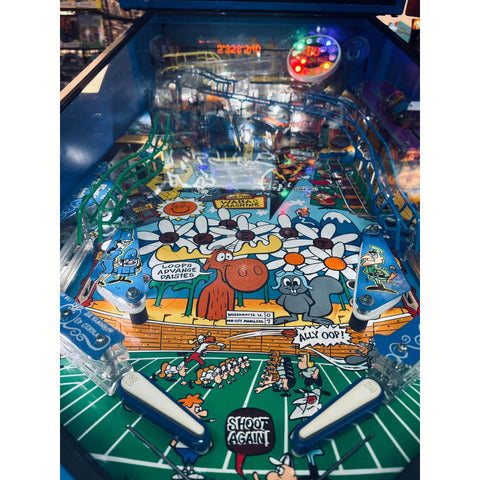 Data East The Adventures of Rocky and Bullwinkle and Friends Pinball Machine
