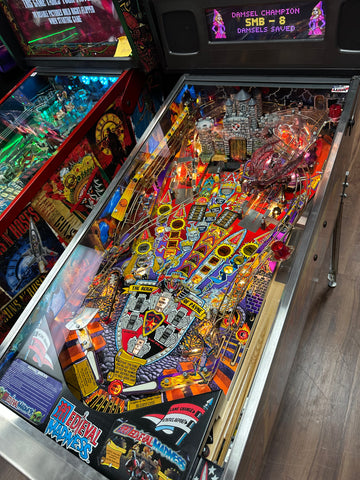 Image of Chicago Gaming Company LOADED Medieval Madness Standard Edition Pinball Machine