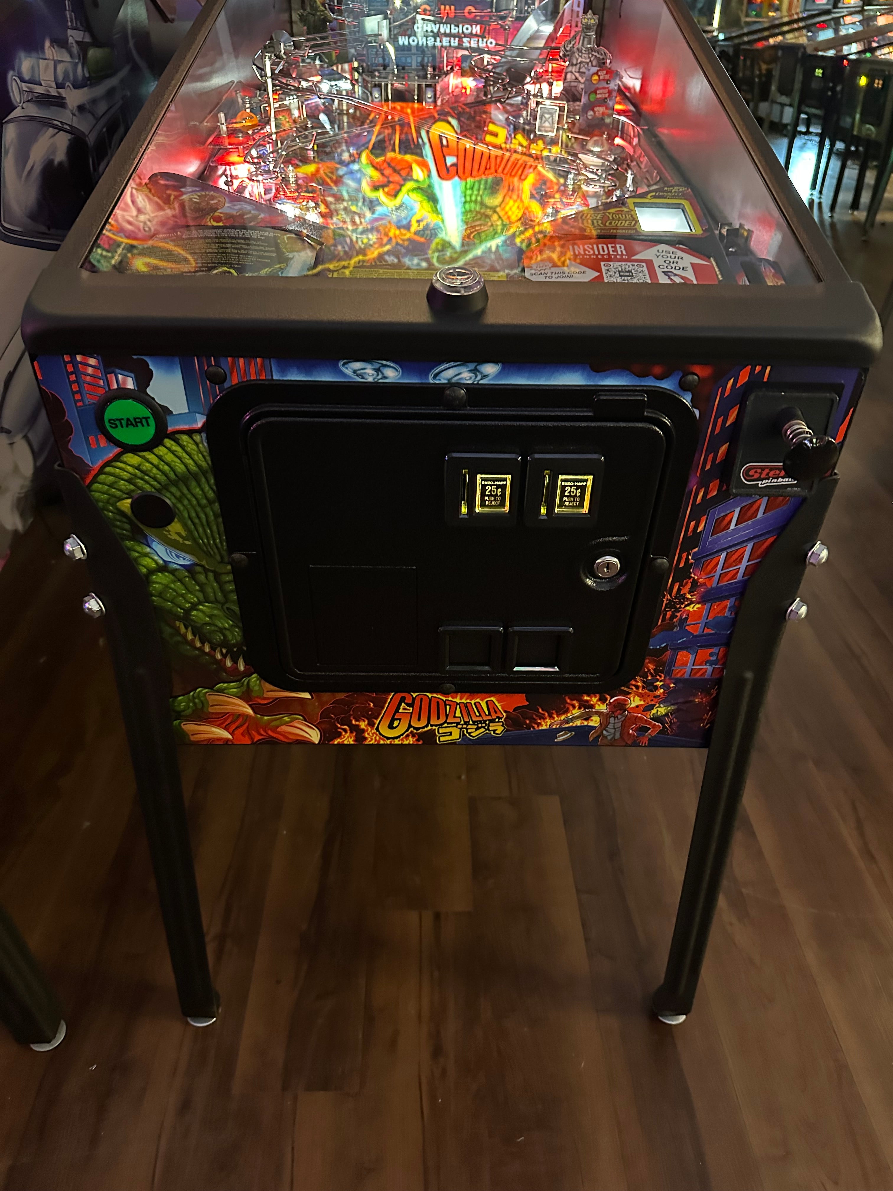 Stern Pinball Godzilla Pro Pinball Machine