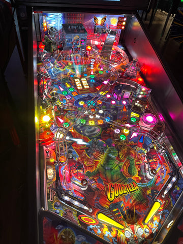 Image of Stern Pinball Godzilla Pro Pinball Machine