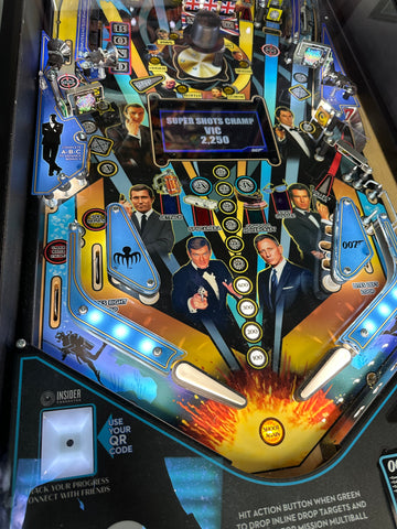 Image of Stern Pinball James Bond 007 60th Anniversary Limited Edition Pinball Machine