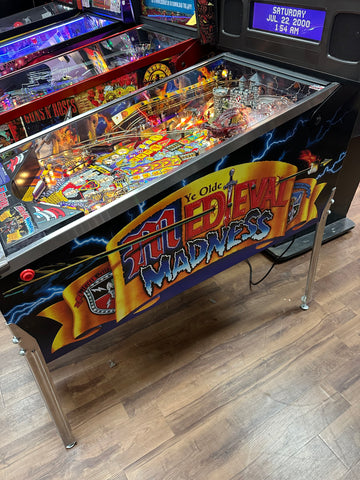 Image of Chicago Gaming Company LOADED Medieval Madness Standard Edition Pinball Machine
