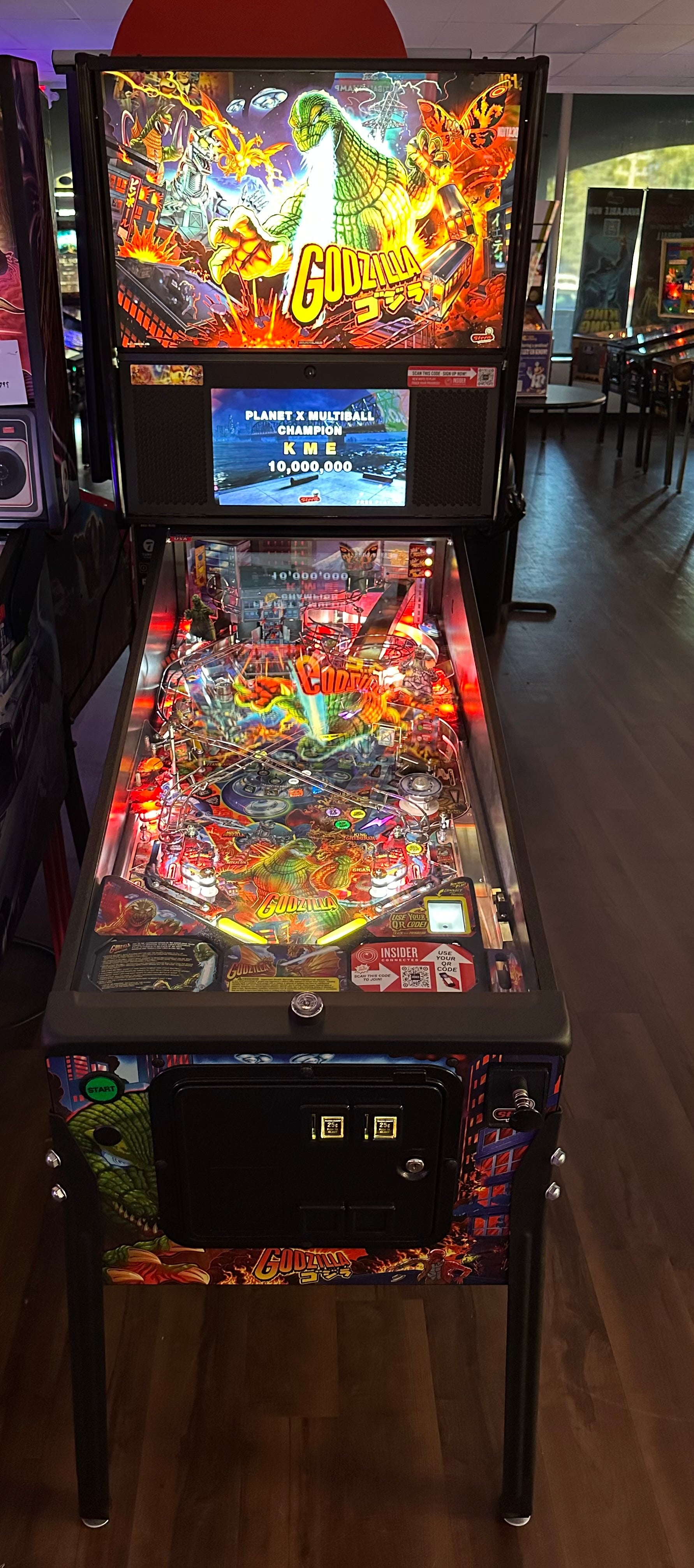 Stern Pinball Godzilla Pro Pinball Machine