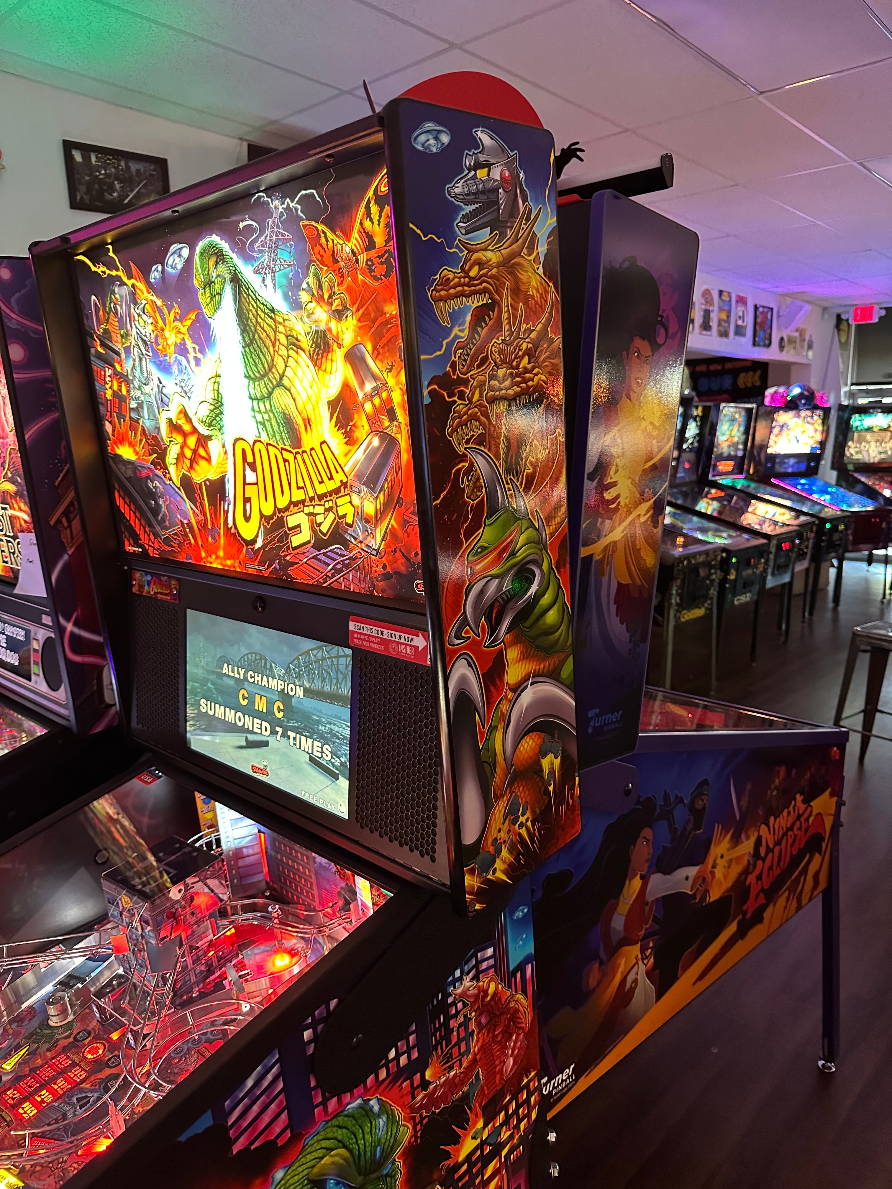 Stern Pinball Godzilla Pro Pinball Machine
