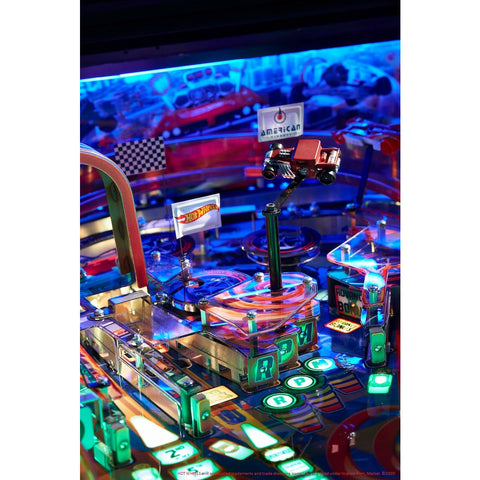 Image of American Pinball Hot Wheels Deluxe Pinball Machine IN STOCK