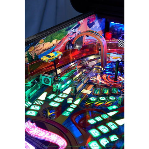 Image of American Pinball Hot Wheels Deluxe Pinball Machine IN STOCK