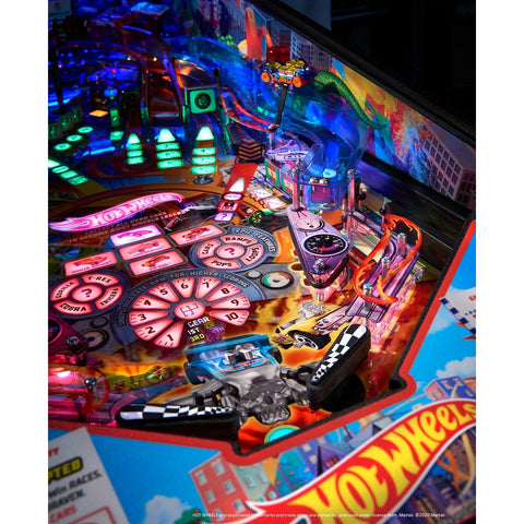 Image of American Pinball Hot Wheels Deluxe Pinball Machine IN STOCK