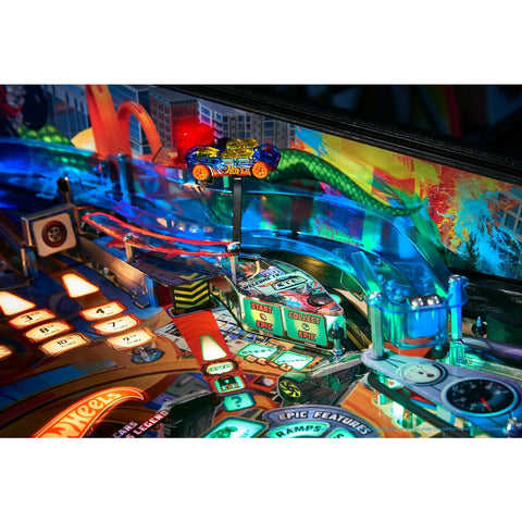 Image of American Pinball Hot Wheels Deluxe Pinball Machine IN STOCK