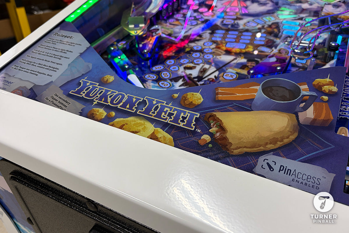 Turner Pinball Yukon Yeti Pinball Machine