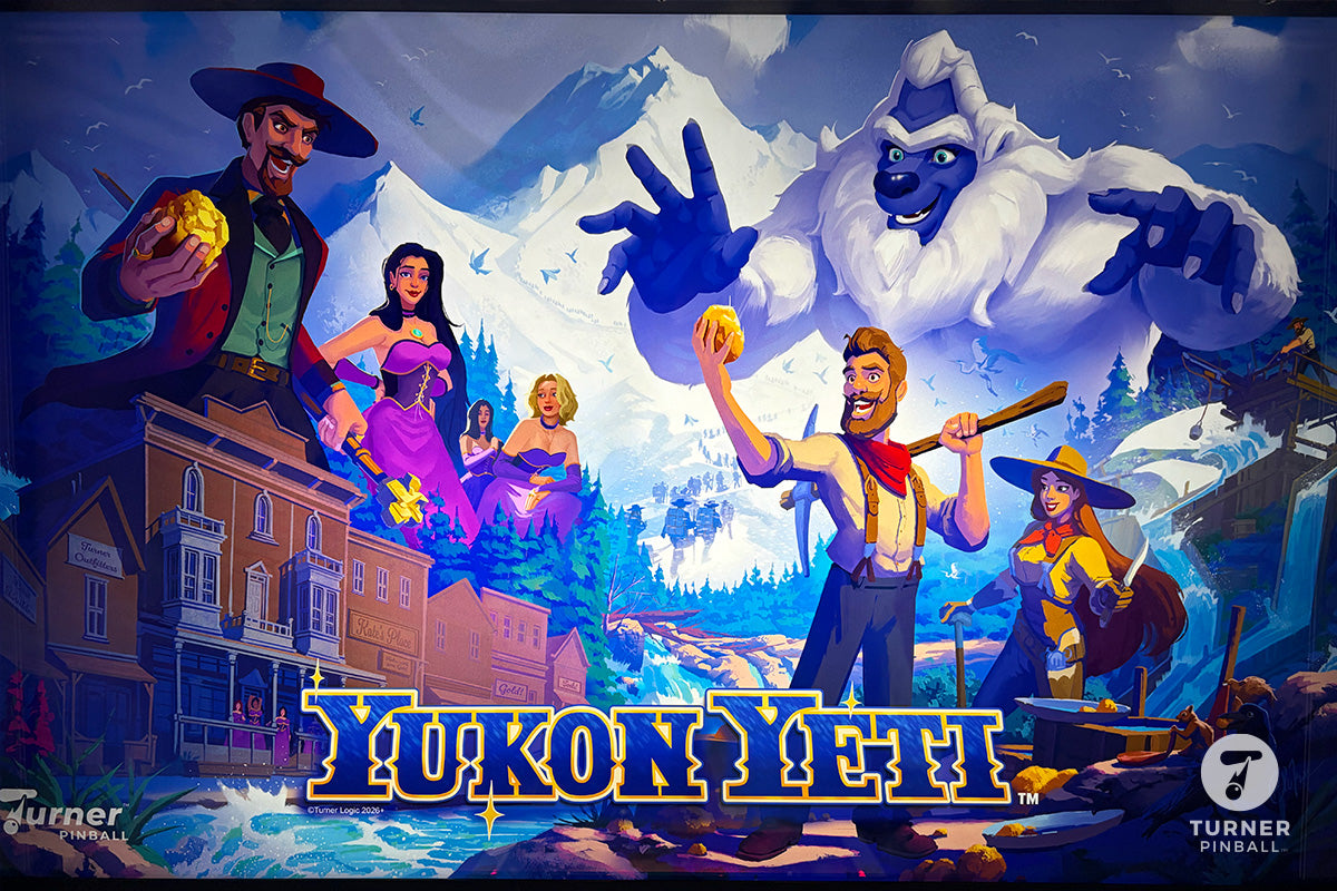 Turner Pinball Yukon Yeti Pinball Machine
