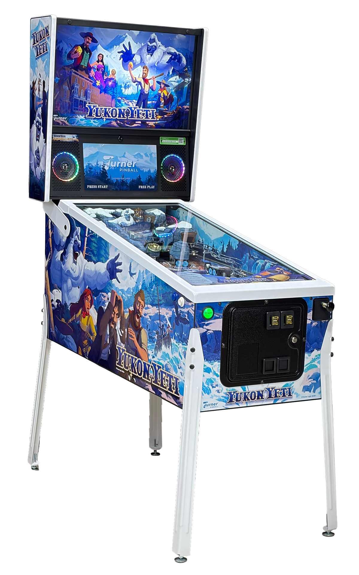 Turner Pinball Yukon Yeti Pinball Machine