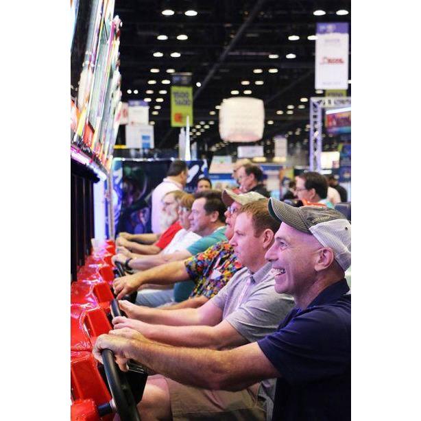 SEGA Daytona Championship USA Racing Arcade Game