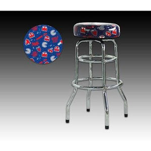 Pac-Man Blue Barstool