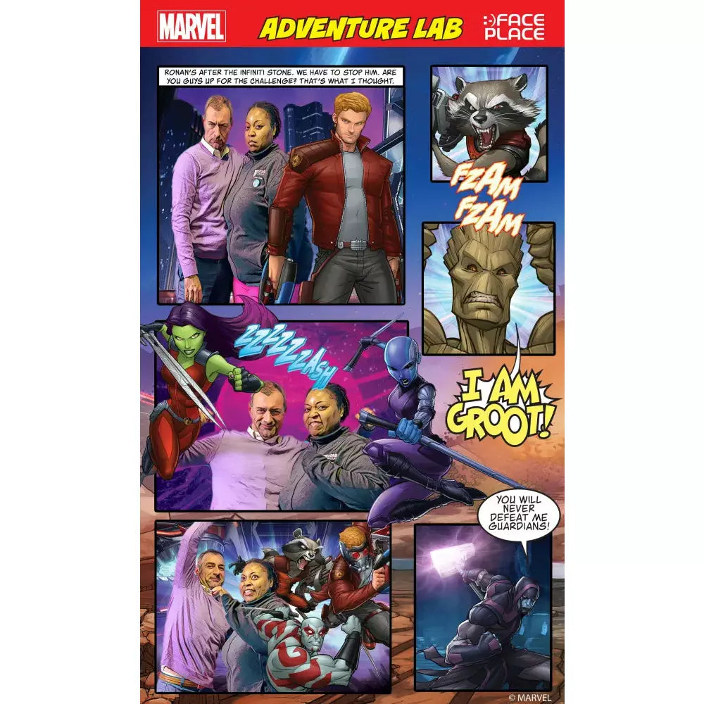 Face Place Marvel Adventure Lab