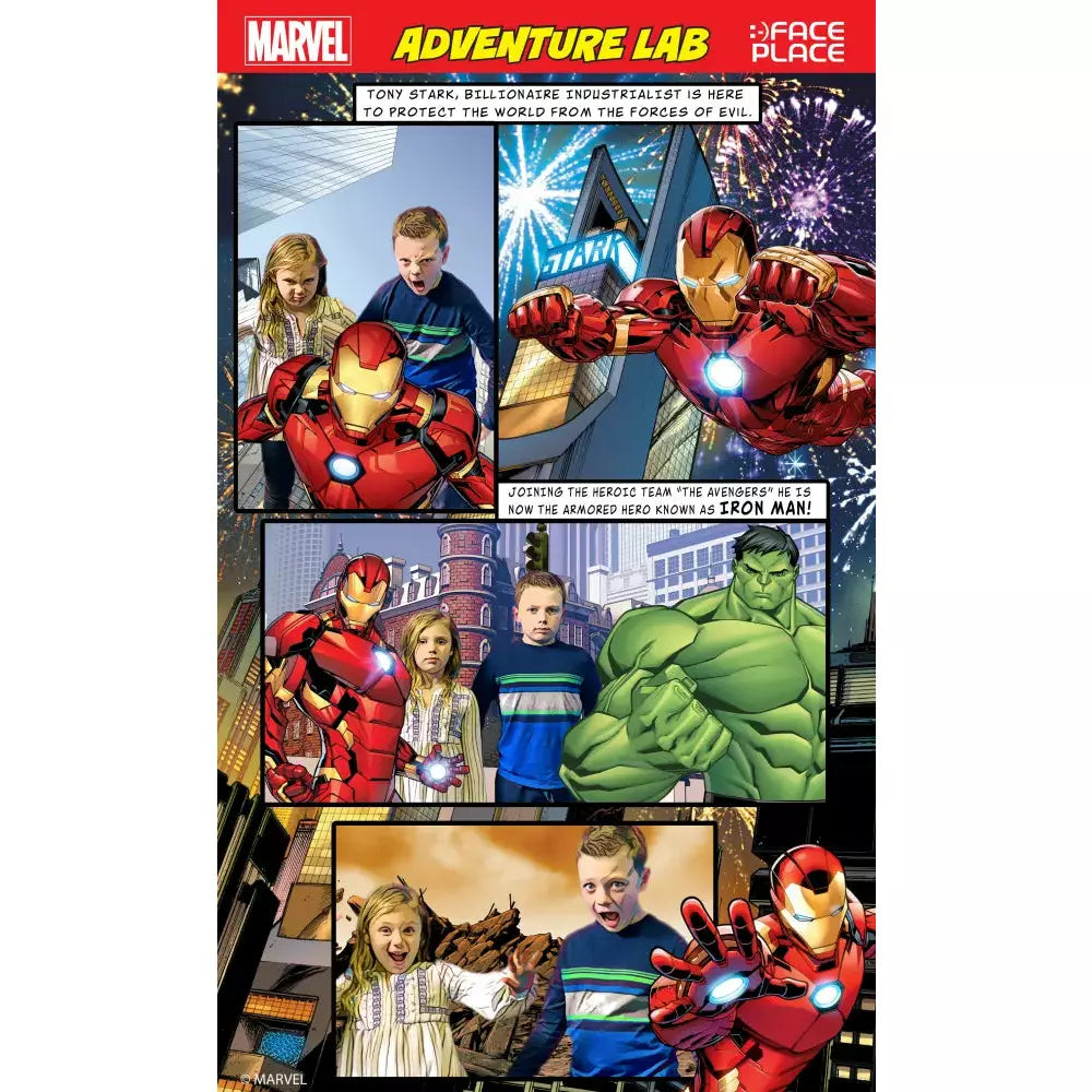 Face Place Marvel Adventure Lab