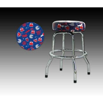 Image of Pac-Man Blue Barstool