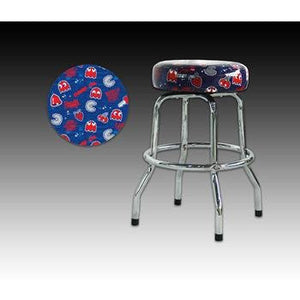 Pac-Man Blue Barstool