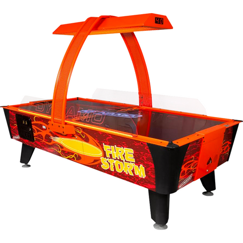 Image of Dynamo Fire Storm Coin Operated Air Hockey Table DY-FSC