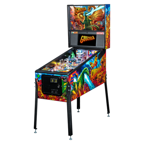 Image of Stern Pinball Godzilla Premium Pinball Machine IN STOCK