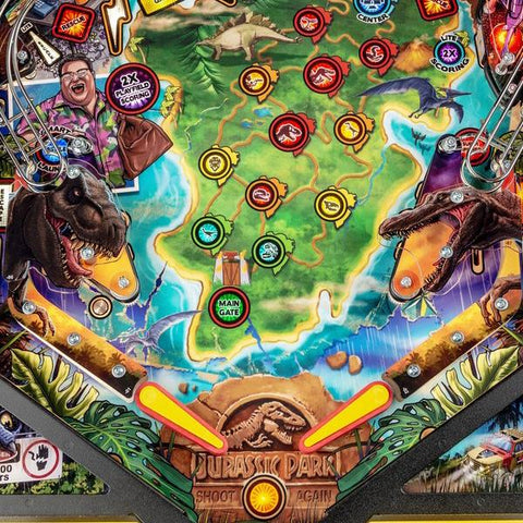 Image of Stern Pinball Jurassic Park Premium Pinball Machine