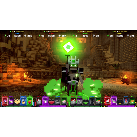 Image of Raw Thrills Minecraft Dungeons Arcade Game