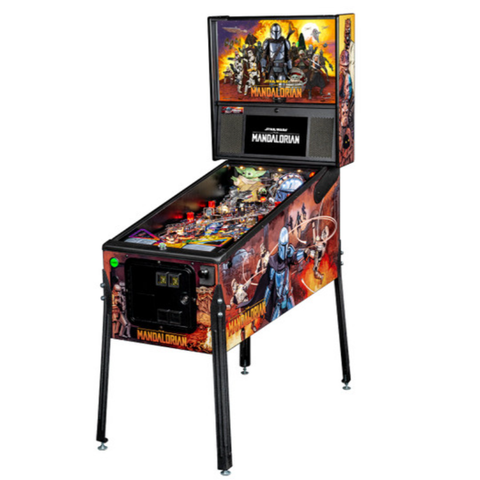 Image of Stern Pinball The Mandalorian Premium Pinball Machine FREE SHIPPING