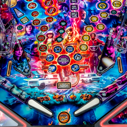 Image of Stern Pinball Stranger Things Premium Pinball Machine