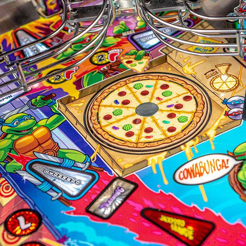 Image of Stern Pinball Teenage Mutant Ninja Turtles Premium Pinball Machine