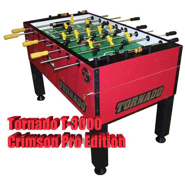 Tornado Platinum Tour Edition Coin Op Foosball Table TP-TEF