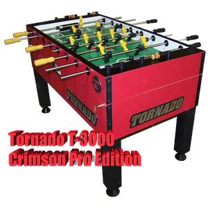 Tornado Platinum Tour Edition Coin Op Foosball Table TP-TEF